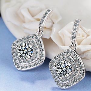 Sterling Silver 925 CZ Earrings